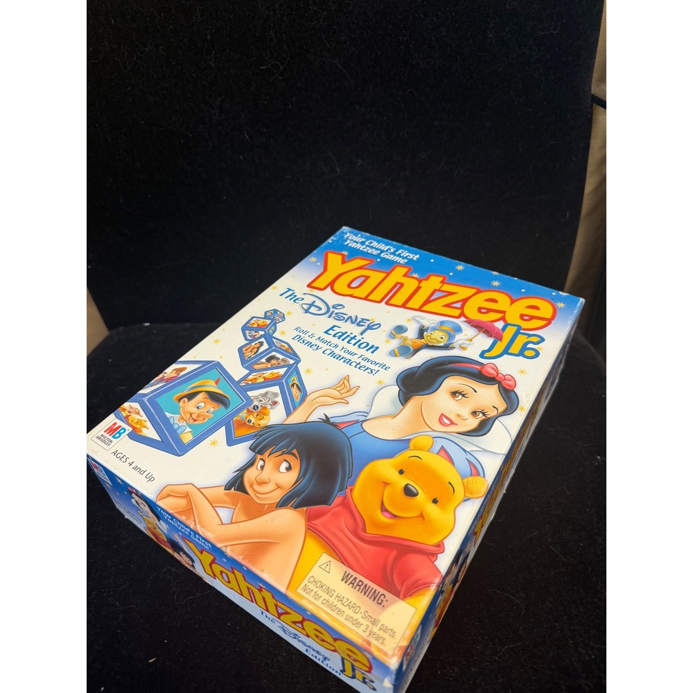 Yahtzee Jr Disney Edition Milton Bradley Board Game 2002 Winnie the Pooh Vintage